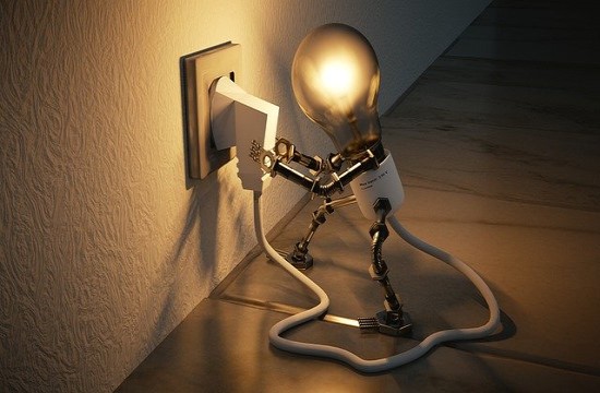 電気の画像