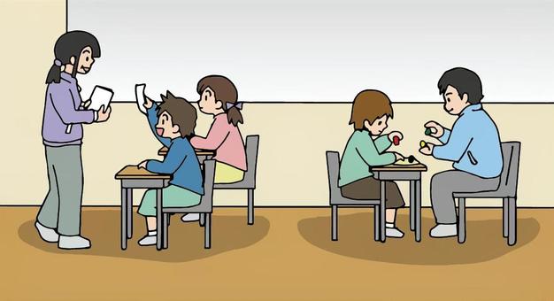 知的障害の画像