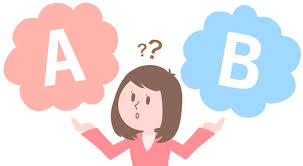 どっちにする画像①