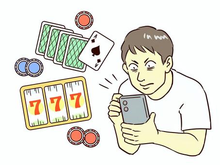 ギャンブル依存症の画像①