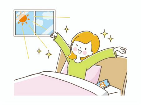 朝の目覚めの画像①