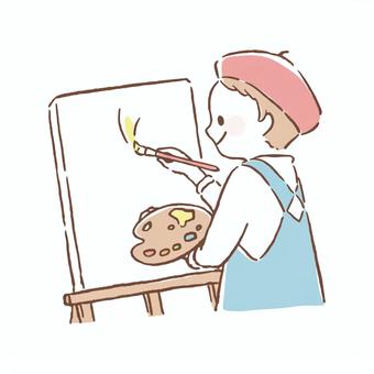 芸術のイラスト①