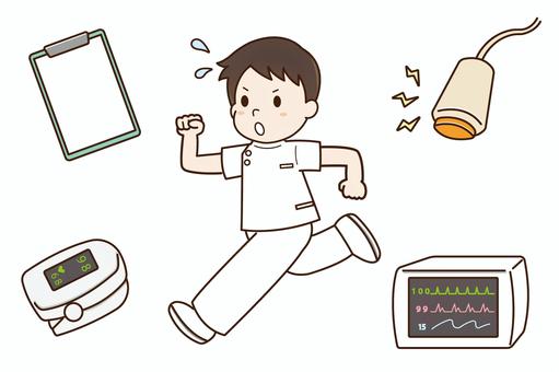 看護師の業務イラスト