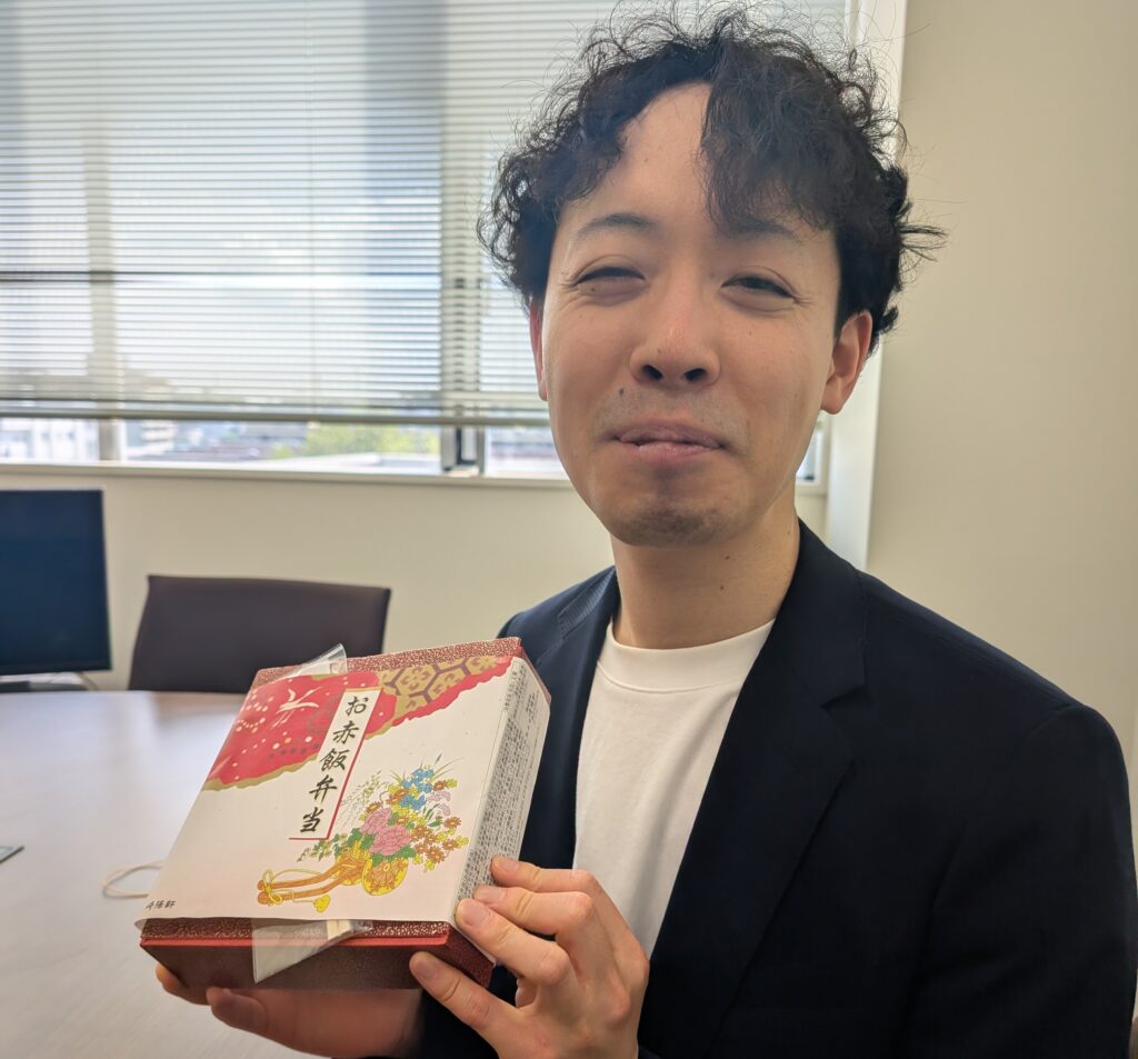 崎陽軒のお赤飯弁当