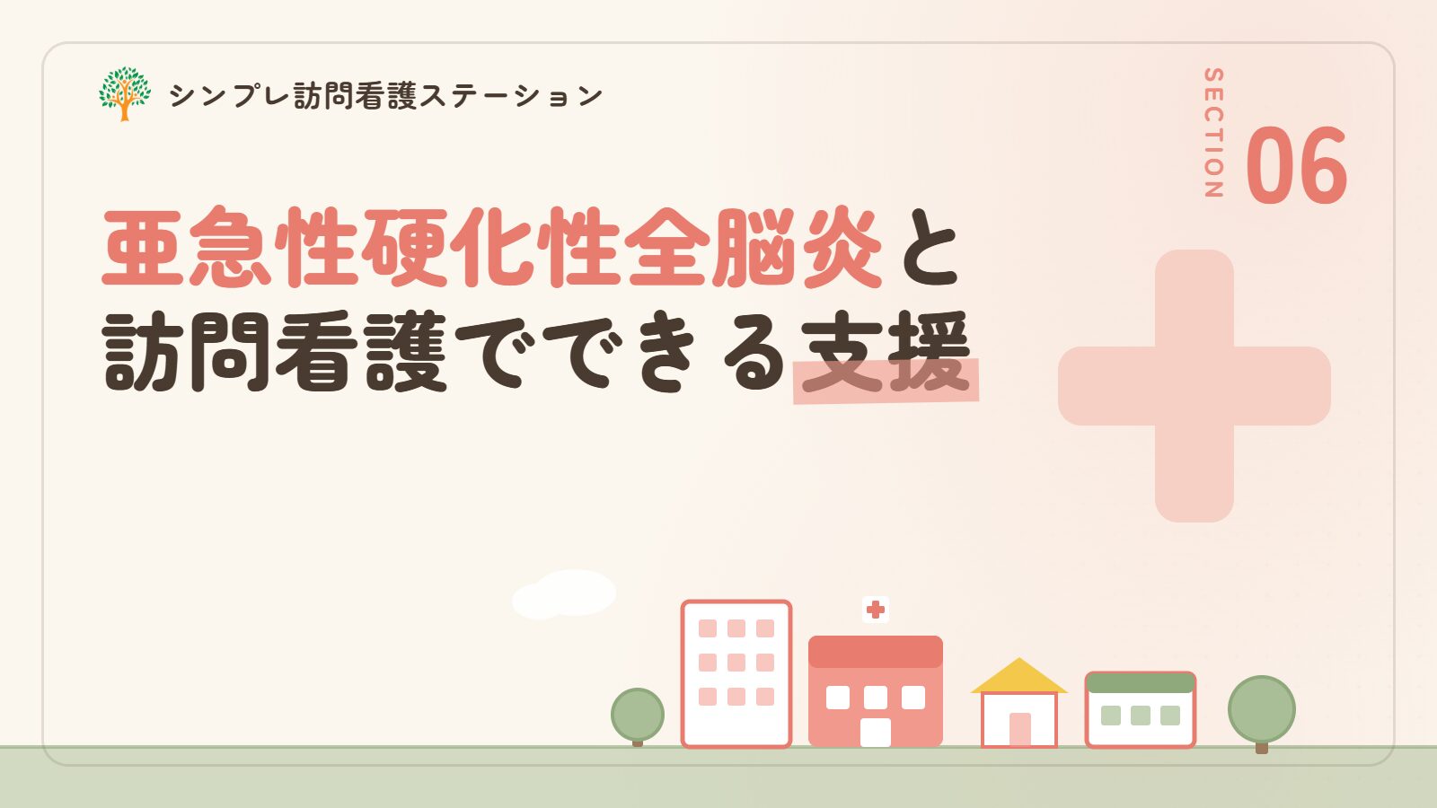 亜急性硬化性全脳炎と訪問看護でできる支援