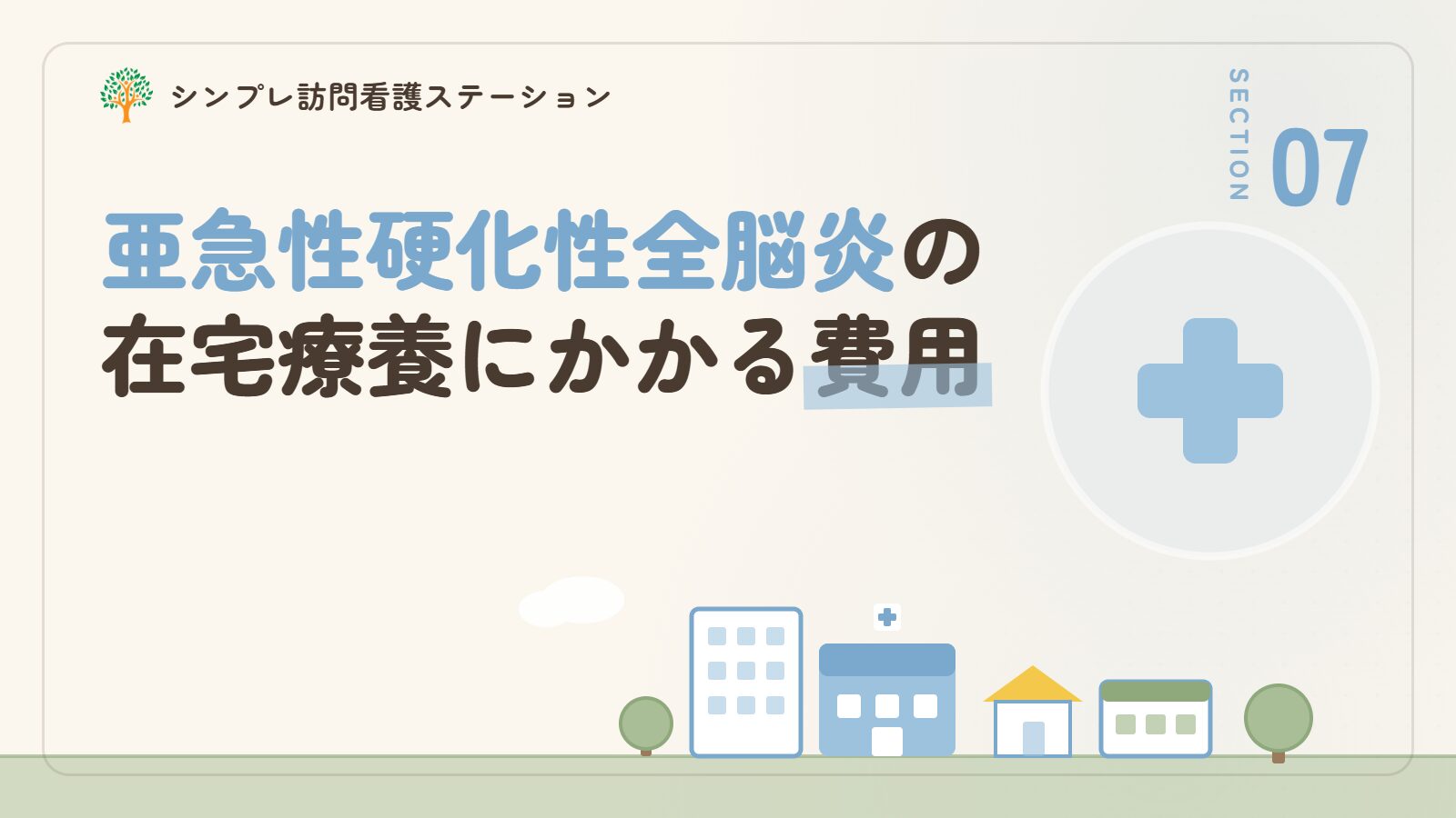 亜急性硬化性全脳炎の在宅療養にかかる費用