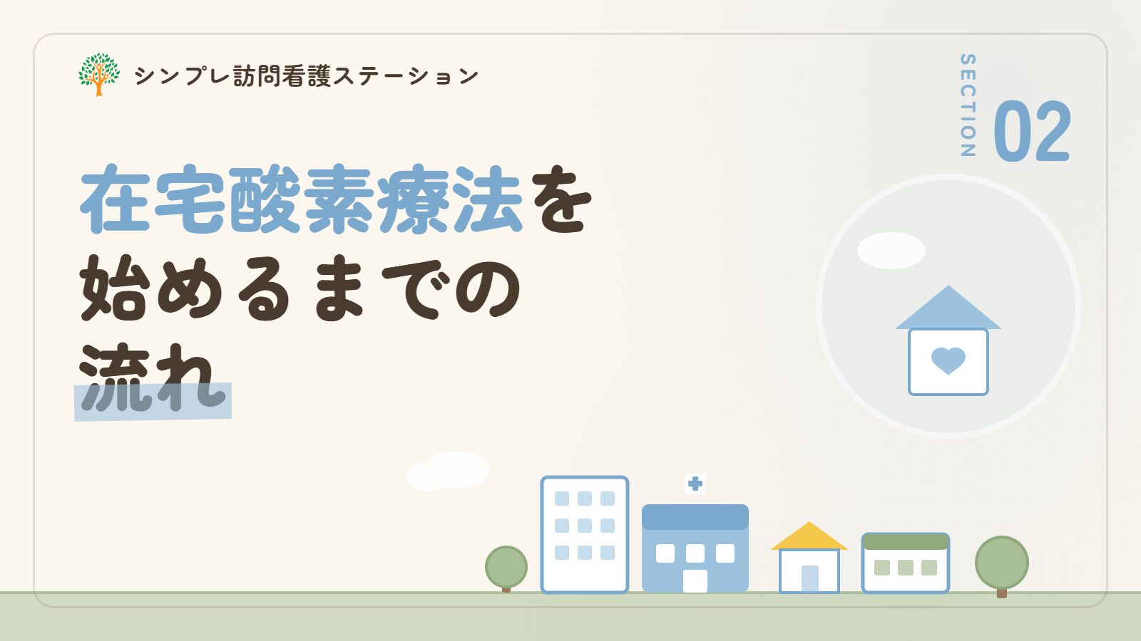 在宅酸素療法を始めるまでの流れ