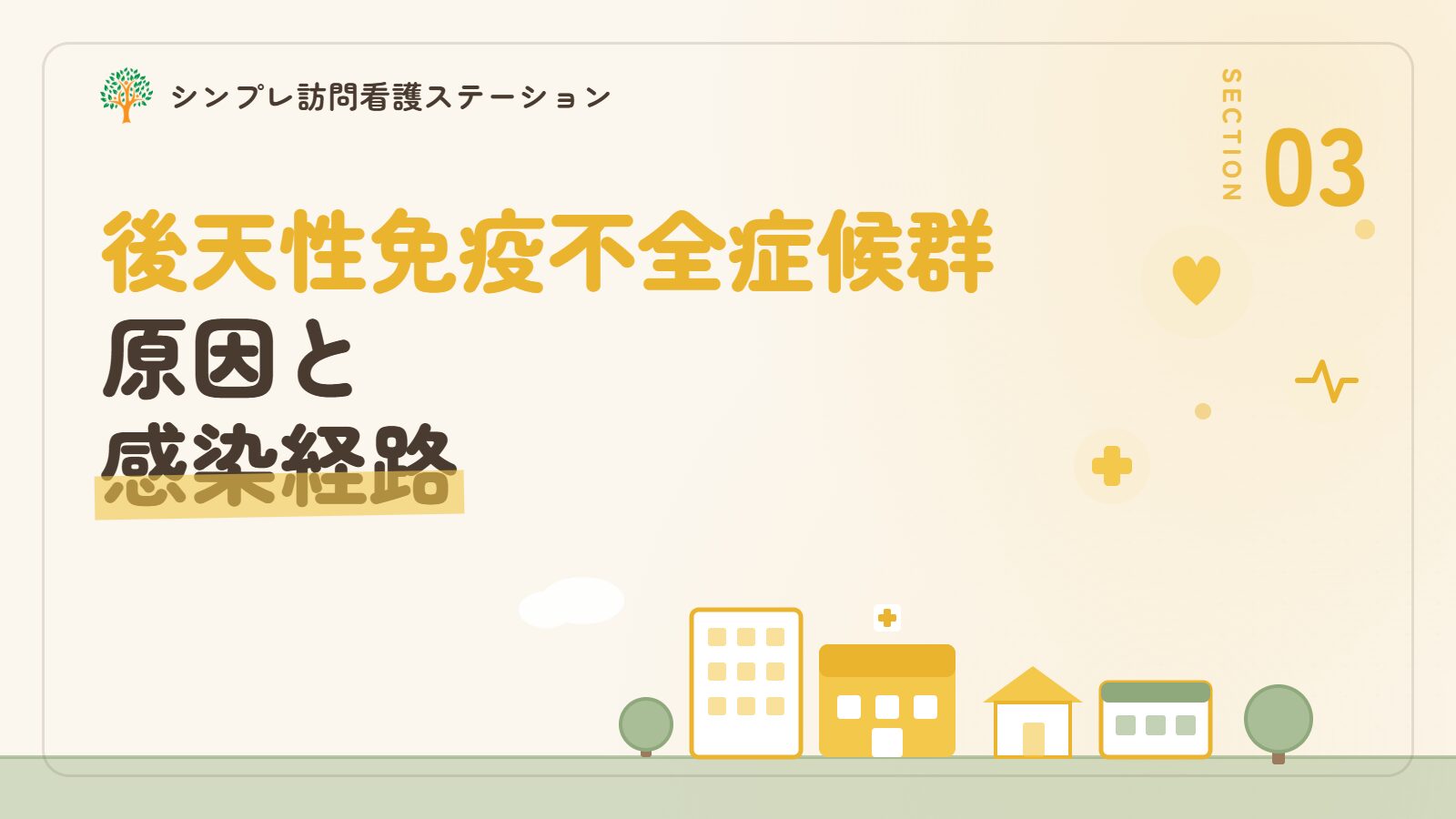 後天性免疫不全症候群の原因と感染経路