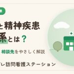 HSPと精神疾患の関係とは？違いと相談先｜シンプレ訪問看護