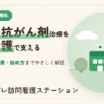 在宅腫瘍化学療法注射指導管理と訪問看護
