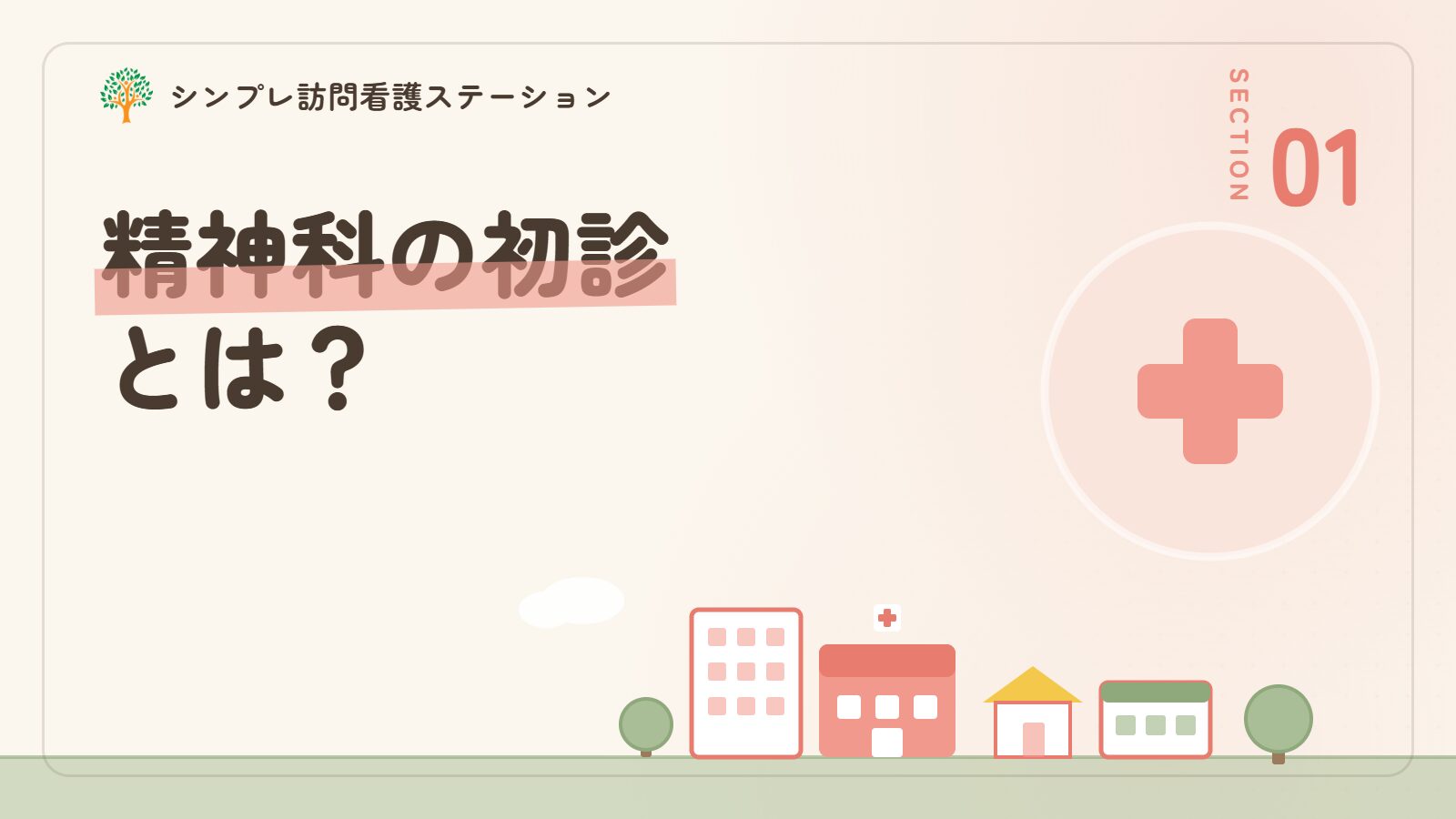 精神科の初診とは