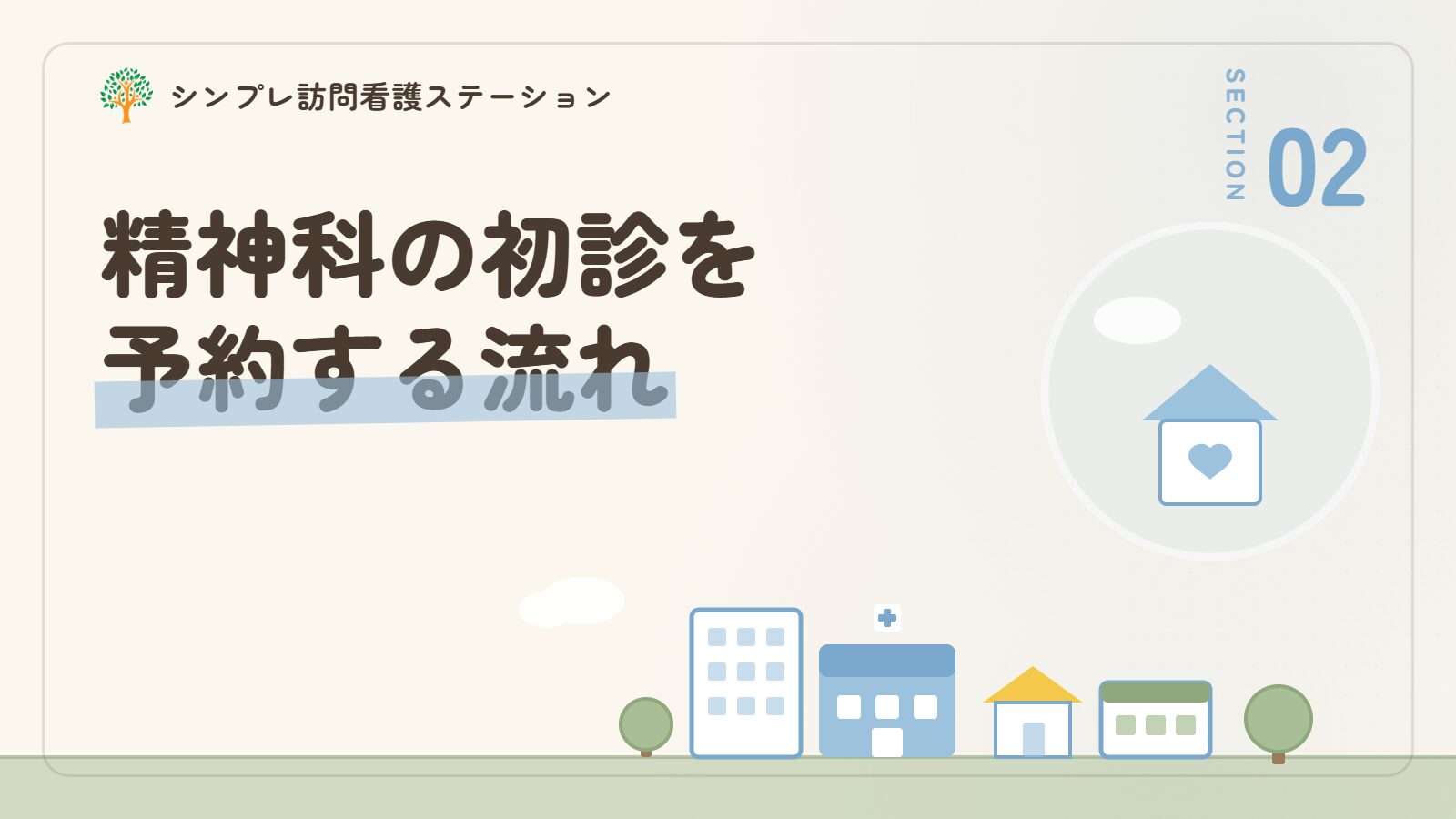 精神科の初診を予約するときの流れ